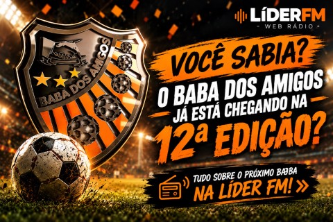 Baba dos Amigos chega à 12ª edição celebrando futebol, amizade e solidariedade